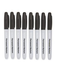 Script Black Markers 8 Pack