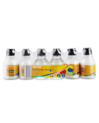 Script Paint Pots Glue Set