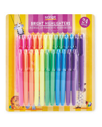 XL Bright Highlighters 24 Pack