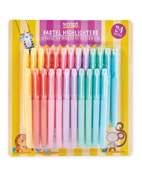 XL Pastel Highlighters 24 Pack