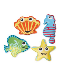 Crane Diving Sea Creatures 4 Pack