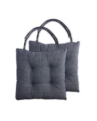 Seat Pads 2 Pack - Denim blue