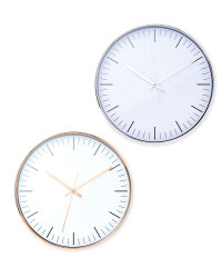 Sempre White Wall Clock