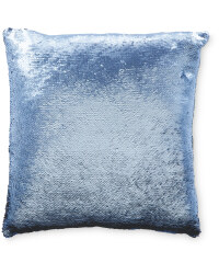 Kirkton House Sequin Cushion - Navy/Black