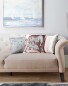 Kirkton House Sequin Cushion - Pink/Silver