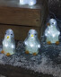 Set Of 5 Acrylic Penguins