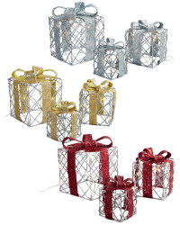 Set of 3 LED Parcels