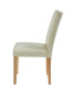 Set of 4 Cream Dining Chairs