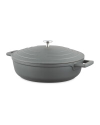 Shallow Grey Casserole Dish