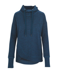 Shaped Hem Fitness Sweat Top
