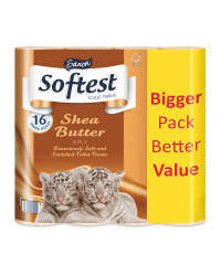 Shea Butter Toilet Tissue 16 Pk