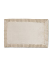 Shiny Design Memory Foam Bath Mat - Taupe