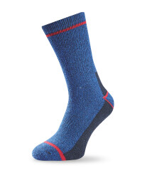 Short Wool Fishing Socks - Blue