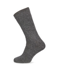 Crane Short Wool Fishing Socks - Grey