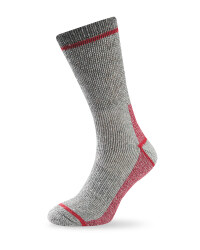 Short Wool Fishing Socks - Grey