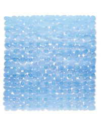 Easy Home Shower Suction Mat - Blue