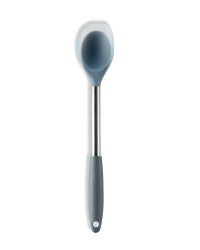 Silicone Corner Spoon - Grey
