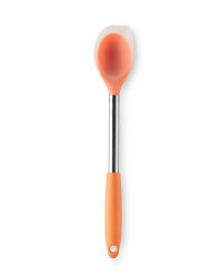 Silicone Corner Spoon - Orange