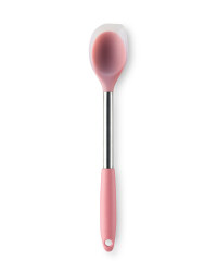 Silicone Corner Spoon - Red