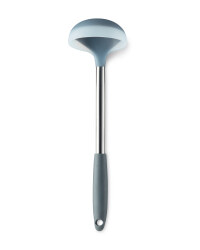 Silicone Kitchen Ladle - Grey