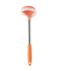 Silicone Kitchen Ladle - Orange
