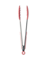Silicone Kitchen Tong - Red