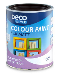 Silk Matt Paint 1L - Chocolate Brown