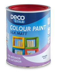 Silk Matt Paint 1L - Fire Red