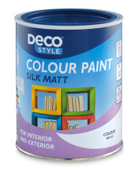 Silk Matt Paint 1L - Gentian Blue