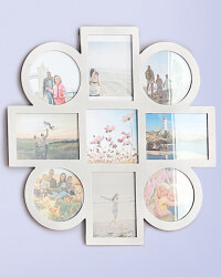 Silver Multi Aperture Frame