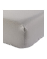 Single Easy Care Fitted Sheet - Grey