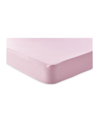 Single Fitted Sheet - Pink