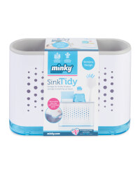 Minky White Sink Tidy