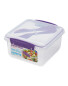 Sistema® Lunchbox with Cutlery - Purple