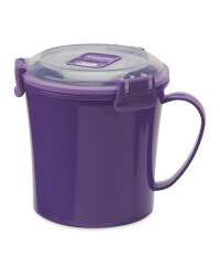 Sistema Microwave Soup Mug - Purple