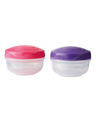 Sistema Portion Pods - Pink/Purple