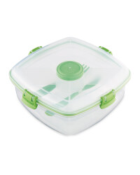 Sistema Salad Max Lunch Box - Green