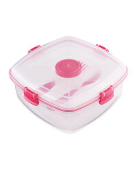 Sistema Salad Max Lunch Box - Pink