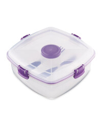 Sistema Salad Max Lunch Box - Purple