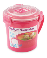 Sistema Soup Mug - Pink