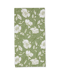 Sketched Floral Fabric Panels