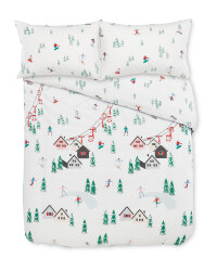 Ski Double Easy Care Duvet Set