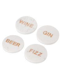 Slogan Coasters 4 Pack