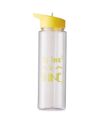 Slogan Shine Gym Bottle