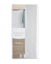 Kirkton House Pillowcase Pair - Grey