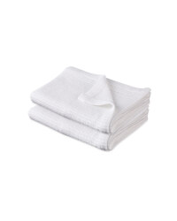Small Cellular Blanket 2 Pack - White