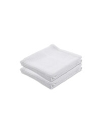 Small Cellular Blanket 2 Pack - White/White