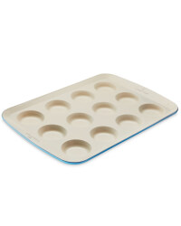 Small Ceramic Bun Tray - Blue