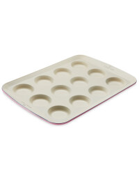 Small Ceramic Bun Tray - Coral