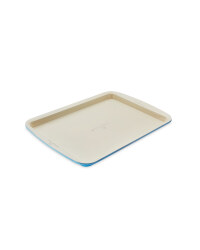 Small Ceramic Cookie Tray - Blue